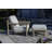 Inessa 4-Piece Lounge Chair and Ottoman Teak Seating Group