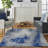 Lavonne Abstract Handmade Tufted Gray/Blue Area Rug-1867793962
