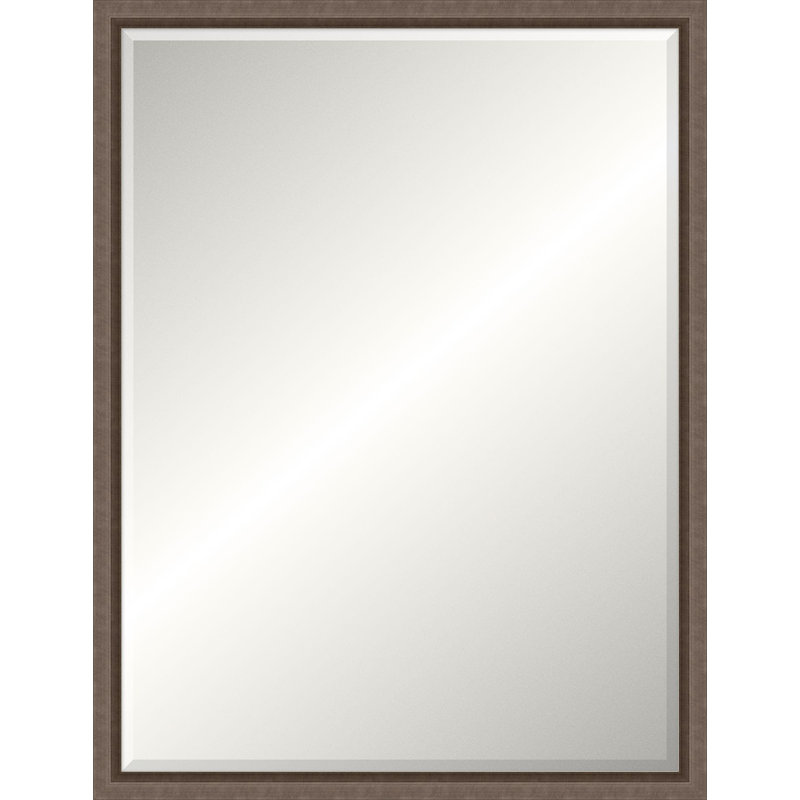 Miroir de plancher en bois massif Bryand, Rectangle, 51,5 po x 39,5 po