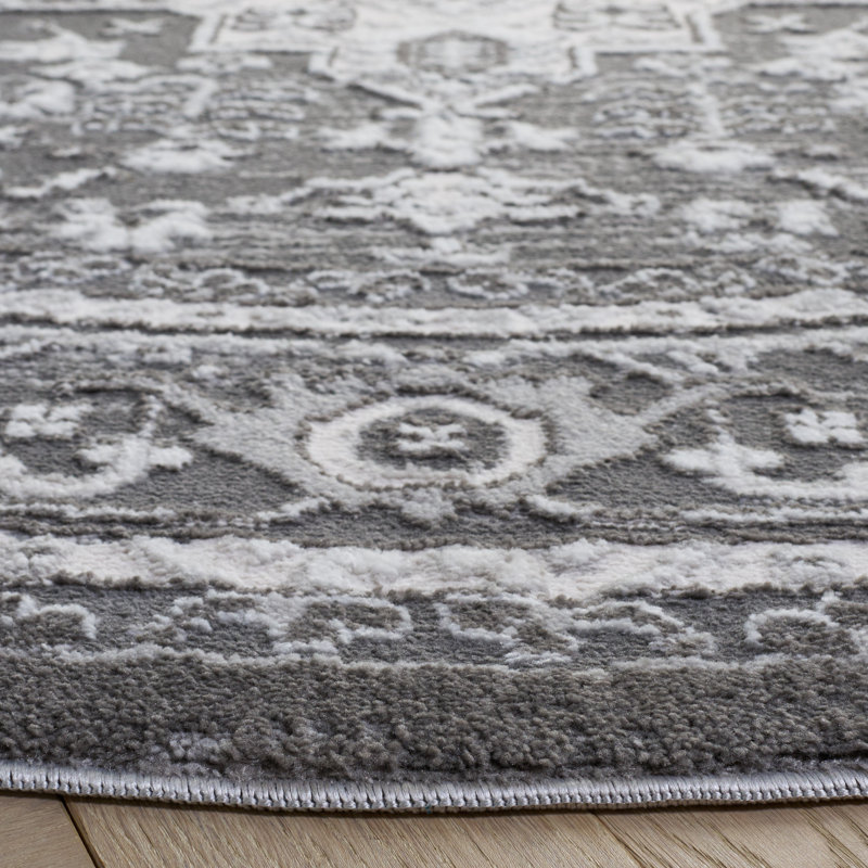 Lunara 314 Performance Oriental Rug, 6'-7" X 6'-7" Round
