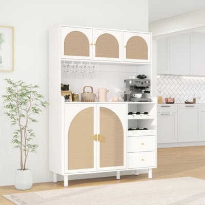 Armoire de rangement décorative, armoire garde-manger