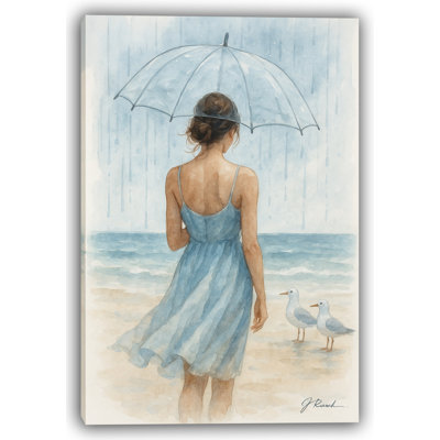 Seaside Companions - Reproduction sur toile tendue