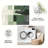 Green Geometric Block carpet-easy to clean, machine-washable, soft and comfortable; suitable for door mats, kitchens, living rooms, bedrooms, corridors, and laundry areas. Easy to clean, durable carpet for home decoration.-129045650