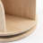 5 Tier Solid Wood Rotating Bookcase