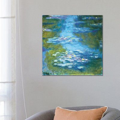 NymphÃ©as II by Claude Monet - 1 Piece Wrapped Canvas Painting