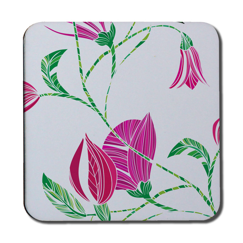 Square 6 Piece Coaster Set