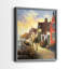 Paysages série CCLxxiv - reproduction encadrée de qualité supérieure - prête à être accrochée - aucun clou requis-1596074456-1596074459