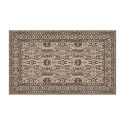 Florestan Hand Loomed Washable Oriental Indoor Rug
