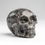 Polished Iolite Skull Carving (132.2 Grams)