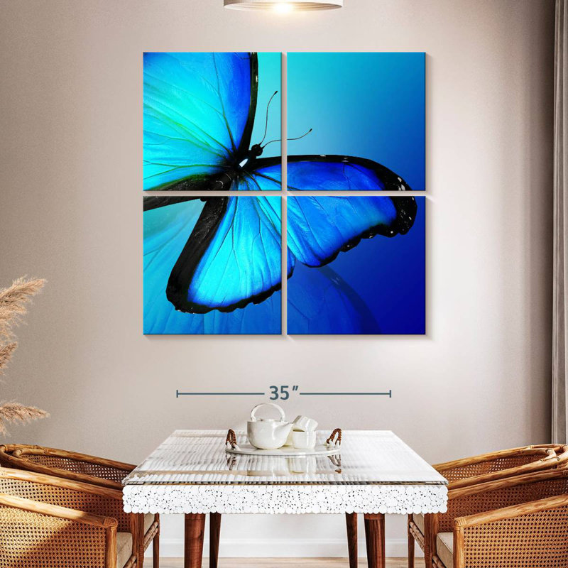 Brampt brillant Morpho papillon