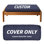 Housse de coussin de taille personnalisée 9 po H, housse de coussin de banc / chaise remplaçable