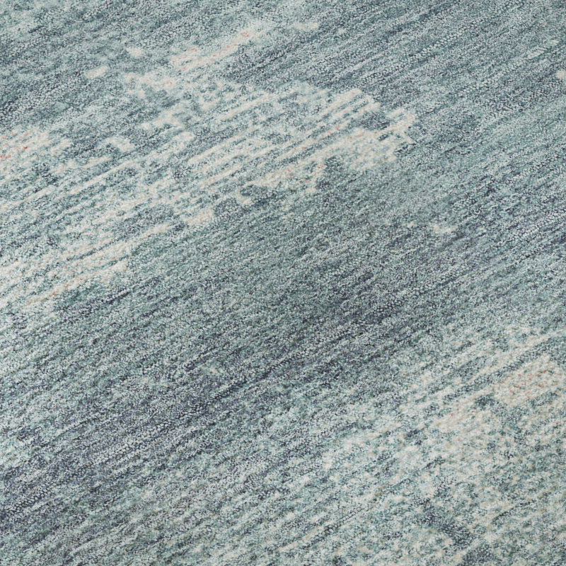 Premium Machine Washable Larrison AMF1778 Modern Rug, Rectangle 8' x 10'