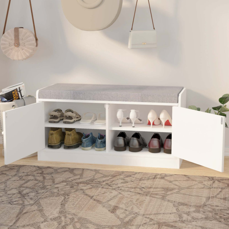Entryway Shoe Storage Bench