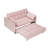 Jashlyn Velvet Convertible Loveseat,Sofa bed for Small Spaces Apartments-508054063-492281176