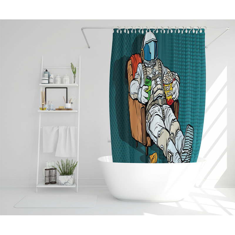 Eliyana 13 Piece Polyester Shower Curtain Set