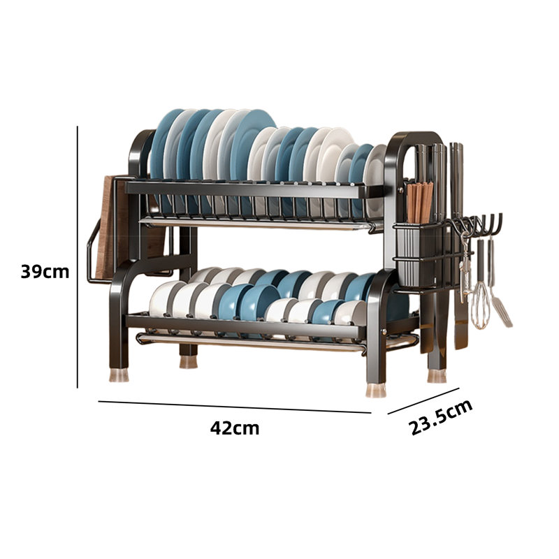 Steel Countertop Dish Rack