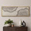 «Tree Ring» souche de bois abstraite texturée, rétro, décor neutre, très grande œuvre d'art encadrée, photos murales-94945990-111176065