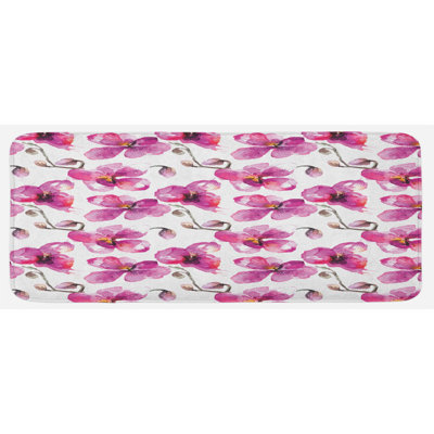 Tapis de cuisine aquarelle