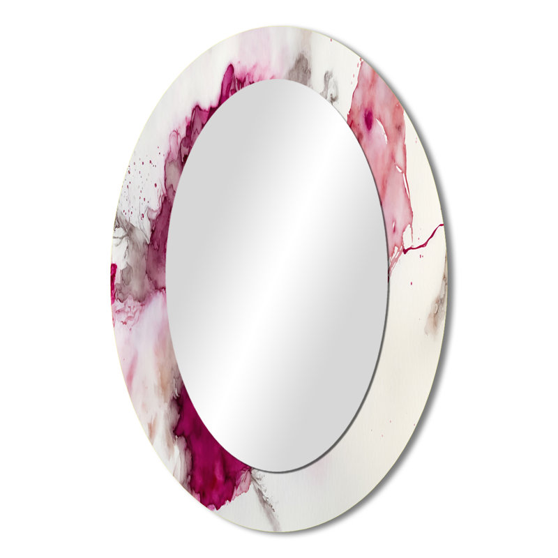Miroir mural antique mystérieux antique Viva Magenta VI, 36 po x 24 po