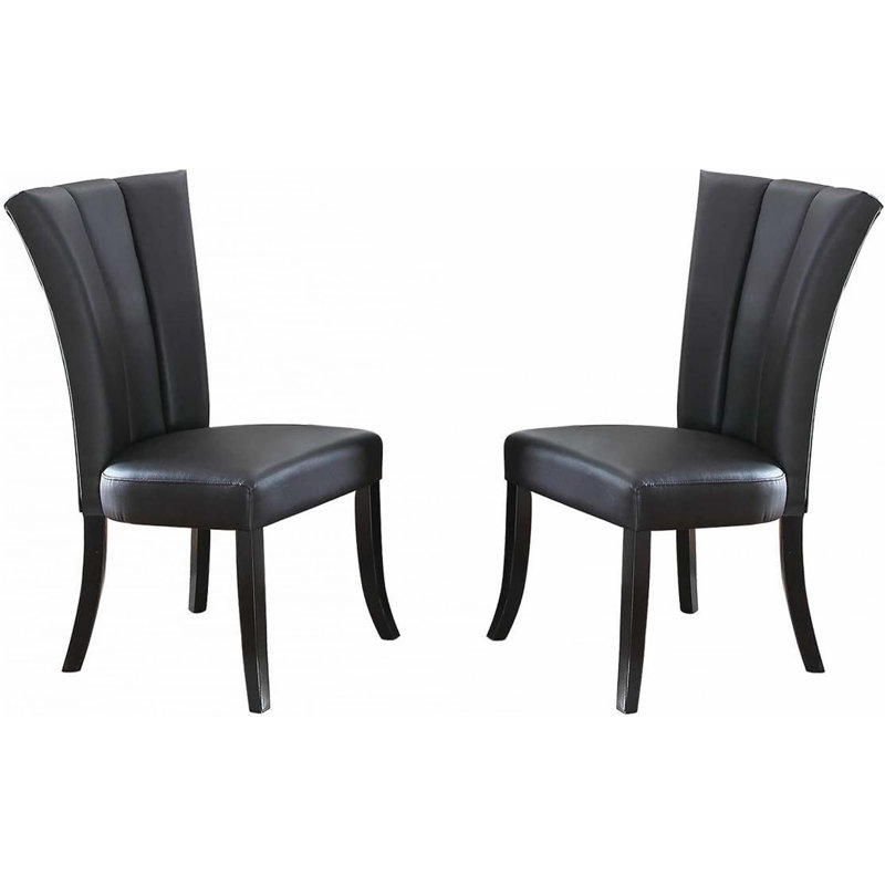 Fauteuil rembourré en similicuir
