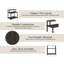 Tablette polyvalente à 3 niveaux Easy Twist-324933835