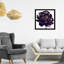 Pivoine noire - cadre photo-80845289-80845285