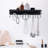 26 Hook Metal Wall Jewelry Rack Shelf