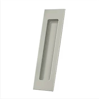 Deltana Solid Brass 7" Flush Pull 