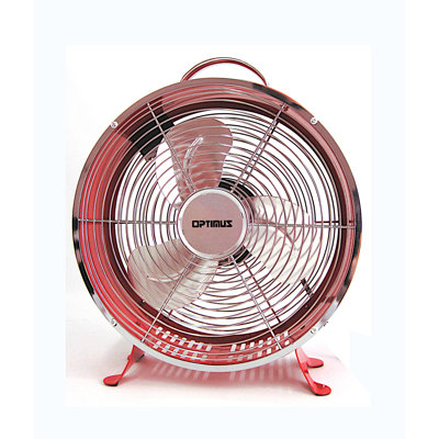 Ventilateur tambour 10 po, rouge