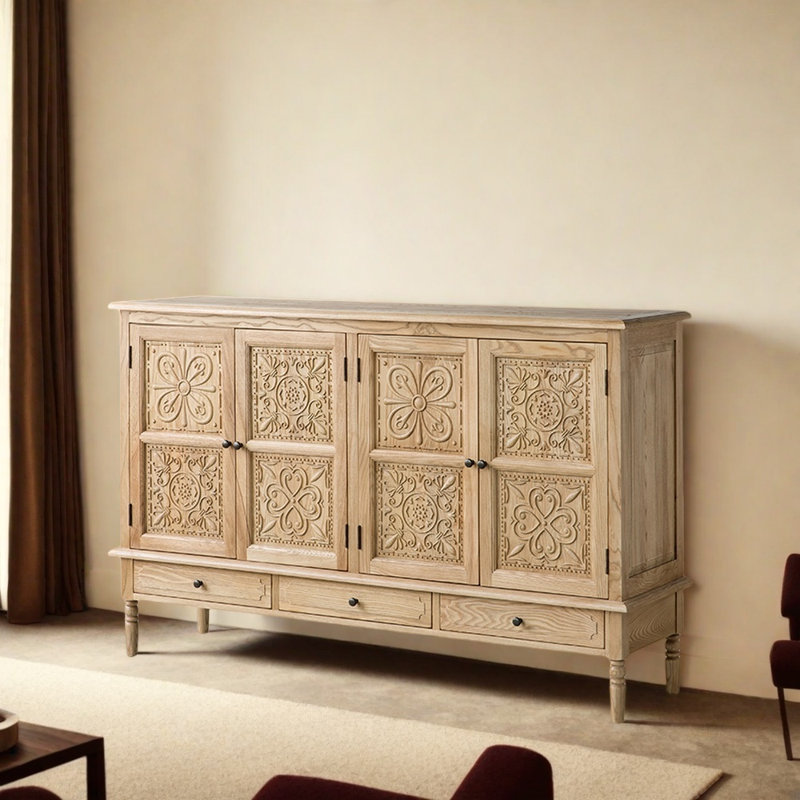 Buffet Retro Furniture, Burlywood