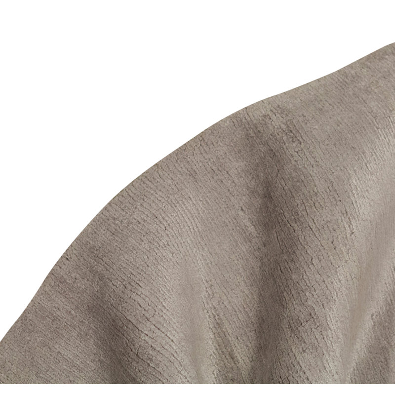 Embossed Gabbeh Wool Area Rug in Gray