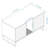 Modern Wooden Cat House with Scratching Mat