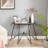 Tempered Glass Surface Console Table Coffee Table With Sturdy Construction For Living Room
