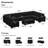 Shavera 155.8" W Velvet Upholstered 8-Person Sectional with Ottoman -2030214831