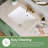 Undermount Bathroom Sink Rectangle, 20'' x 15'' Inch Rectangular Vessel Sink with Overflow, White Ceramic Under Counter Sink for Bathroom