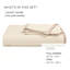 Hampton Double Flange Embroidered Contrast Edge Duvet Cover 3 Pieces Set-101427135-101427138