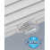 Store cellulaire sans cordon jour / nuit, cellule simple 9/16 po