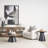 Solid Wood Top End Table
