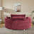 55" W Oversize Foldable Convertible Accent Barrel Chair-1011320379