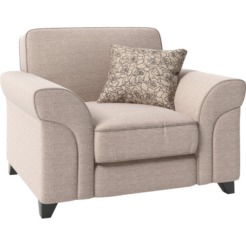 Sybil Upholstered Armchair, Beige