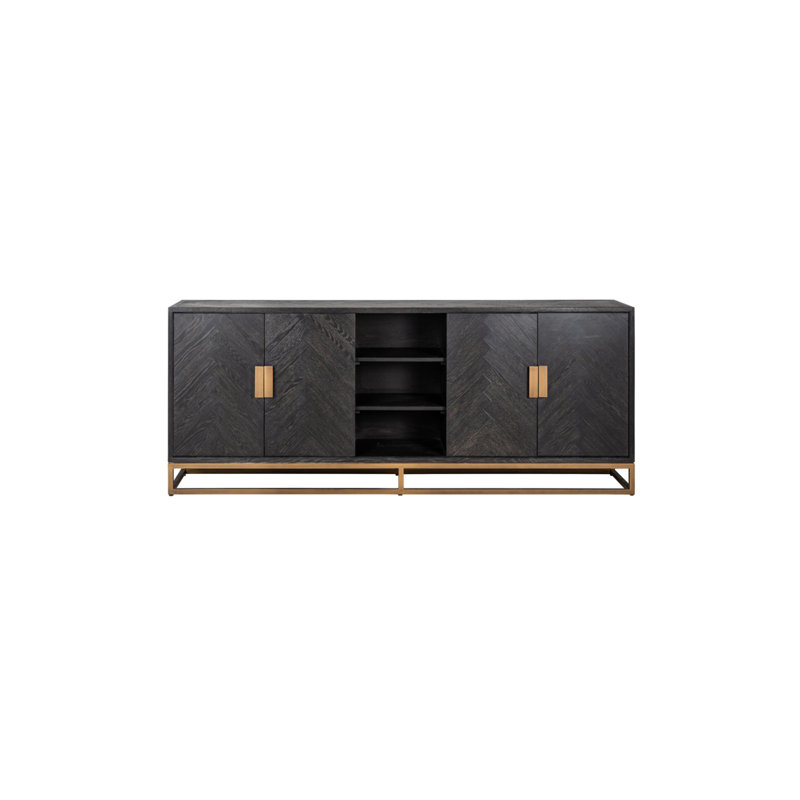 Blackbone Sideboard, Brass/Black