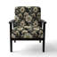 Chaise d'appoint florale Cobalt-6885841
