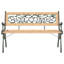 Margaretville Solid Wood Outdoor Bench