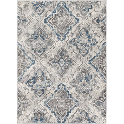 Tapis oriental gris Matherne