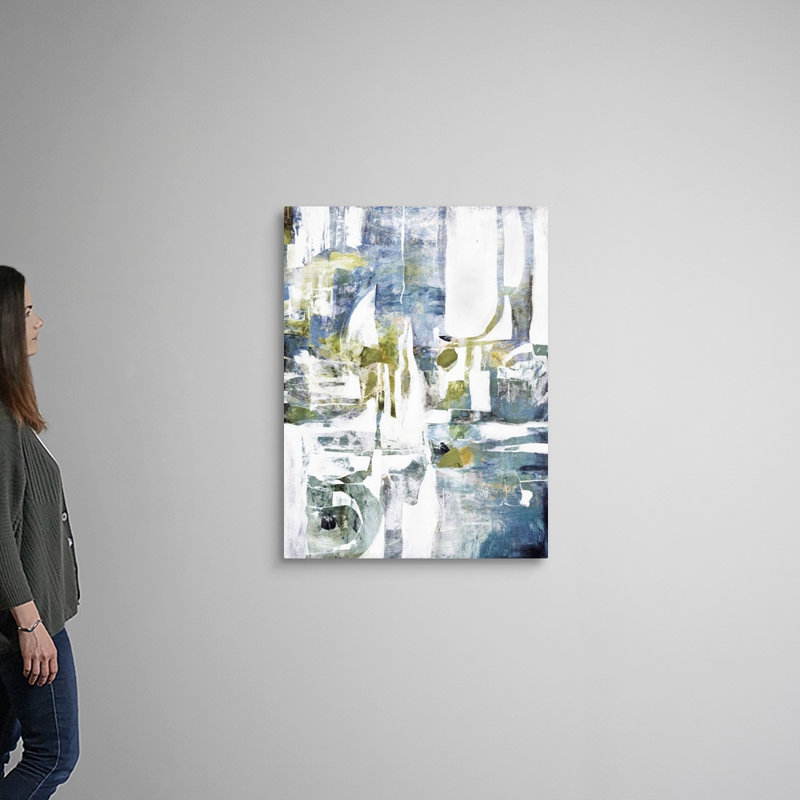 «Falling Sky II» par Alexys Henry, reproduction d'art graphique sur toile, H 40 po x l 30 po x P 1,25 po, Toile tendue