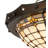 Harborough Glass Semi Flush Mount