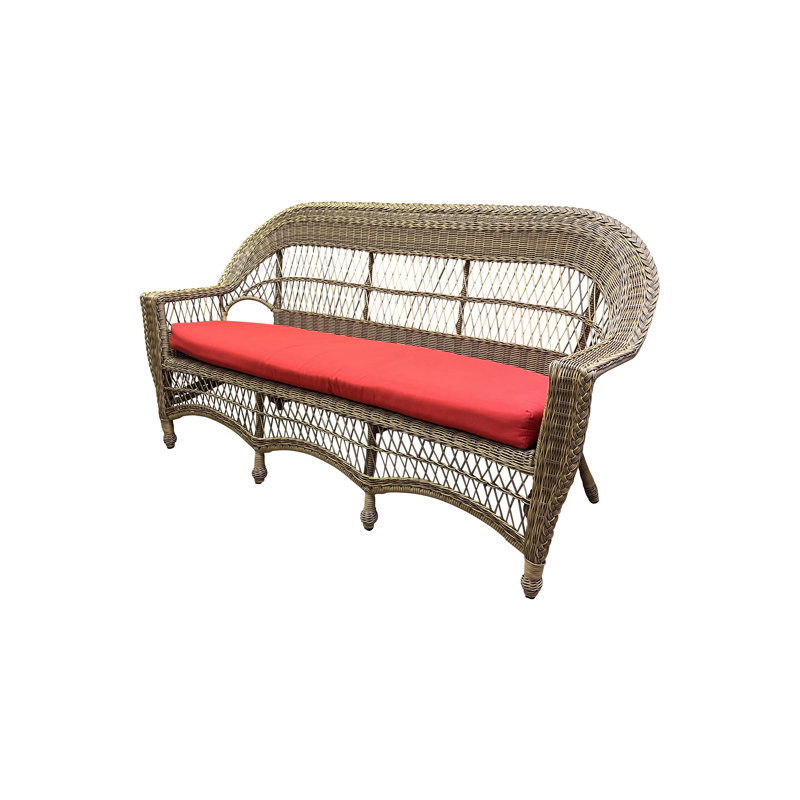 Camacho Outdoor Sofa, Yes, Natural