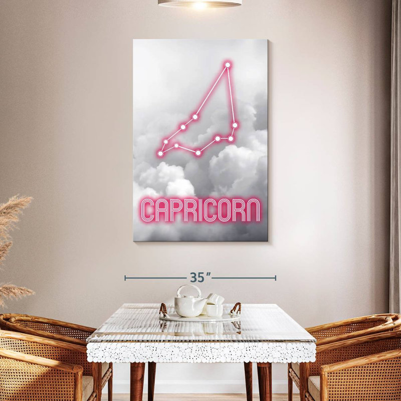 Adella Capricorn Constellation, 48" H x 32" W