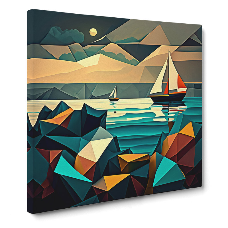 Modern Wall Art - Wrapped Canvas