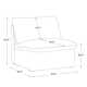 Greylan Power Reclining Armless Chair